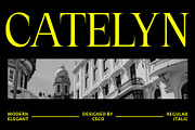 Catelyn – Elegant Font, a Serif Font by Craft Supply Co. (Thumbnail 1 of 8)