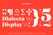 Dialecta Display, a Serif Font by Craceltype (Thumbnail 5 of 9)
