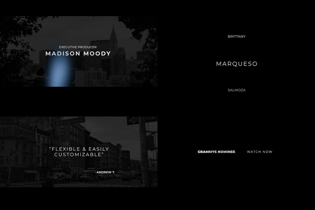 Titles Elegant Cinematic 2 FCPX, a Templates & Theme by Atamotion (Photo 7 of 11)