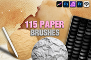 Procreate Paper Texture Brushes, a Brush Add-On by Revabrush (Thumbnail 1 of 10)