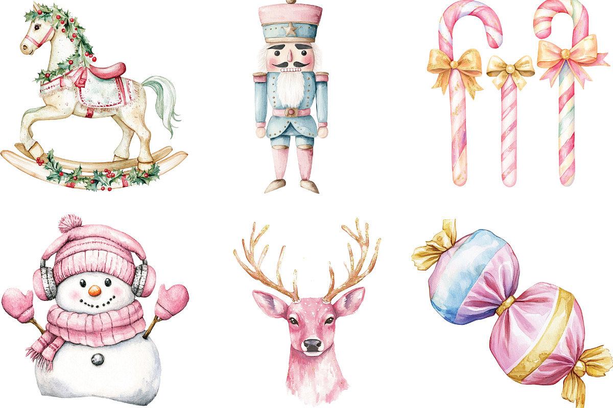 Hand Drawn Cozy Christmas Sublimatio, an Illustration by CraftArtStudio (Photo 3 of 6)