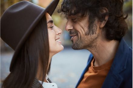 Tender Moment. Loving Couple Looking, a Person Photo by vitaliymateha photography