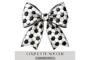 Coquette Soccer PNG, Bow Png, an Illustration by TatiMockup (Thumbnail 3 of 6)