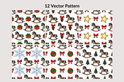 Christmas Rocking Horse, a Seasonal Illustration by Elatedowl (Thumbnail 3 of 12)