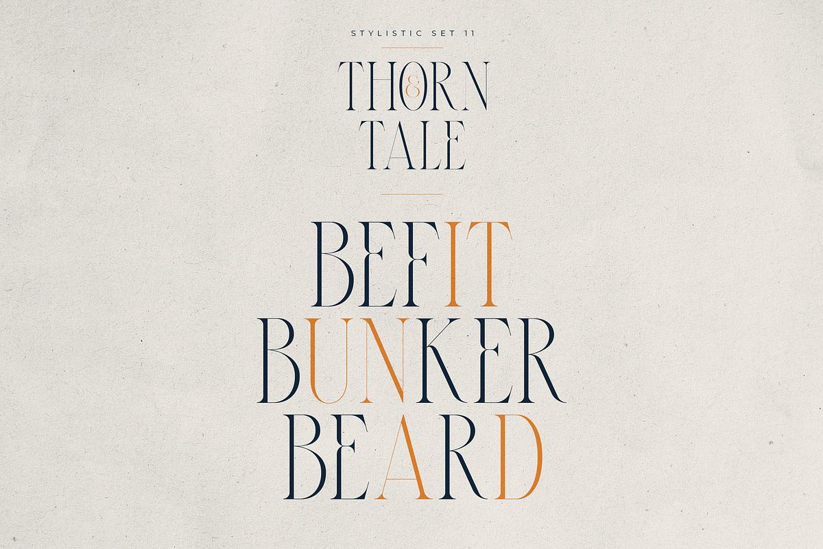 Thorn & Tale – A Refined Serif Font, a Serif Font by VP Fonts (Photo 25 of 30)