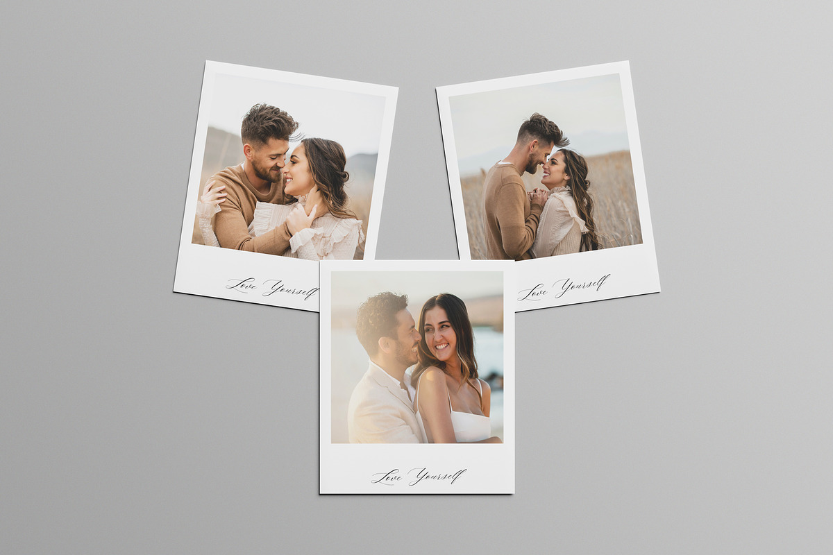 Polaroid Mockup, a Merchandise Mockup by Ataku Design (Photo 3 of 5)
