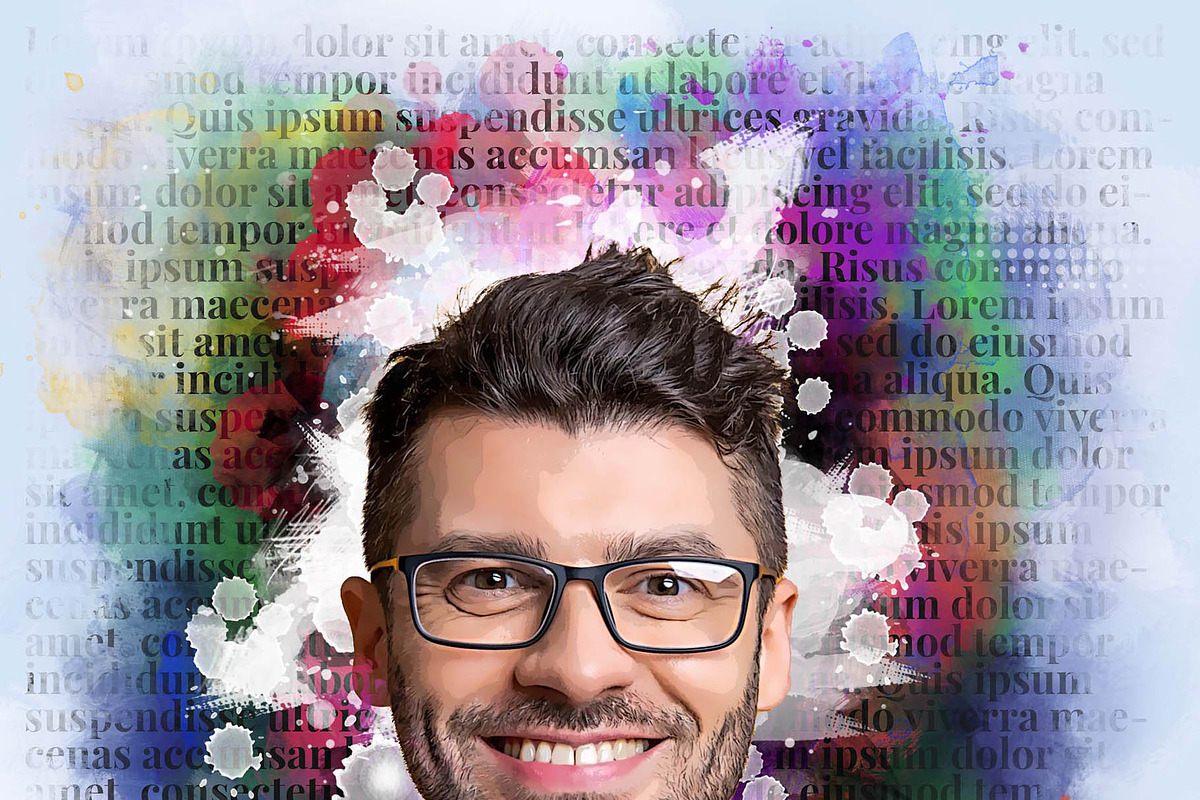 News Paper Mixed Media Art Effect, an Action Add-On by MRI STUDIO (Photo 7 of 43)