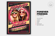 Forever Friends Flyer Template, a Flyer Template by ThatsDesignArt (Thumbnail 2 of 7)
