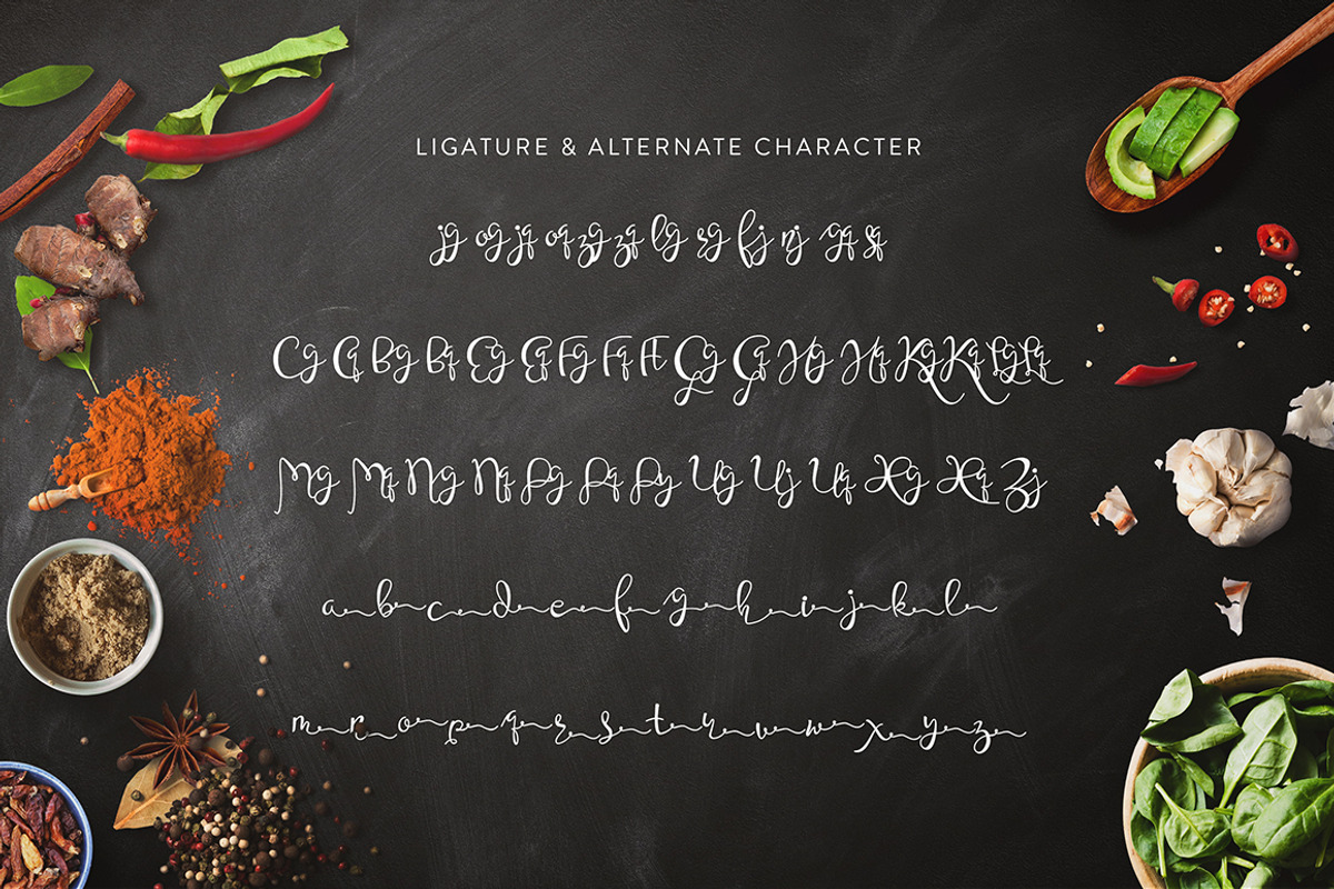 Honey & Spice Script preview 3