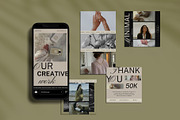 Berlin Social Media Canva Templates, a Social Media Template by Amaré Creative (Thumbnail 8 of 13)