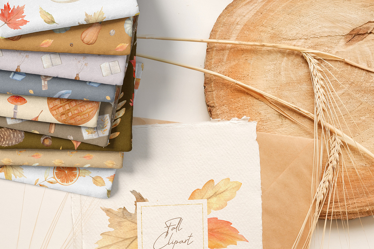 Watercolor Bundle Four Seasons., a Seasonal Illustration by NataliArkushArt (Photo 65 of 65)