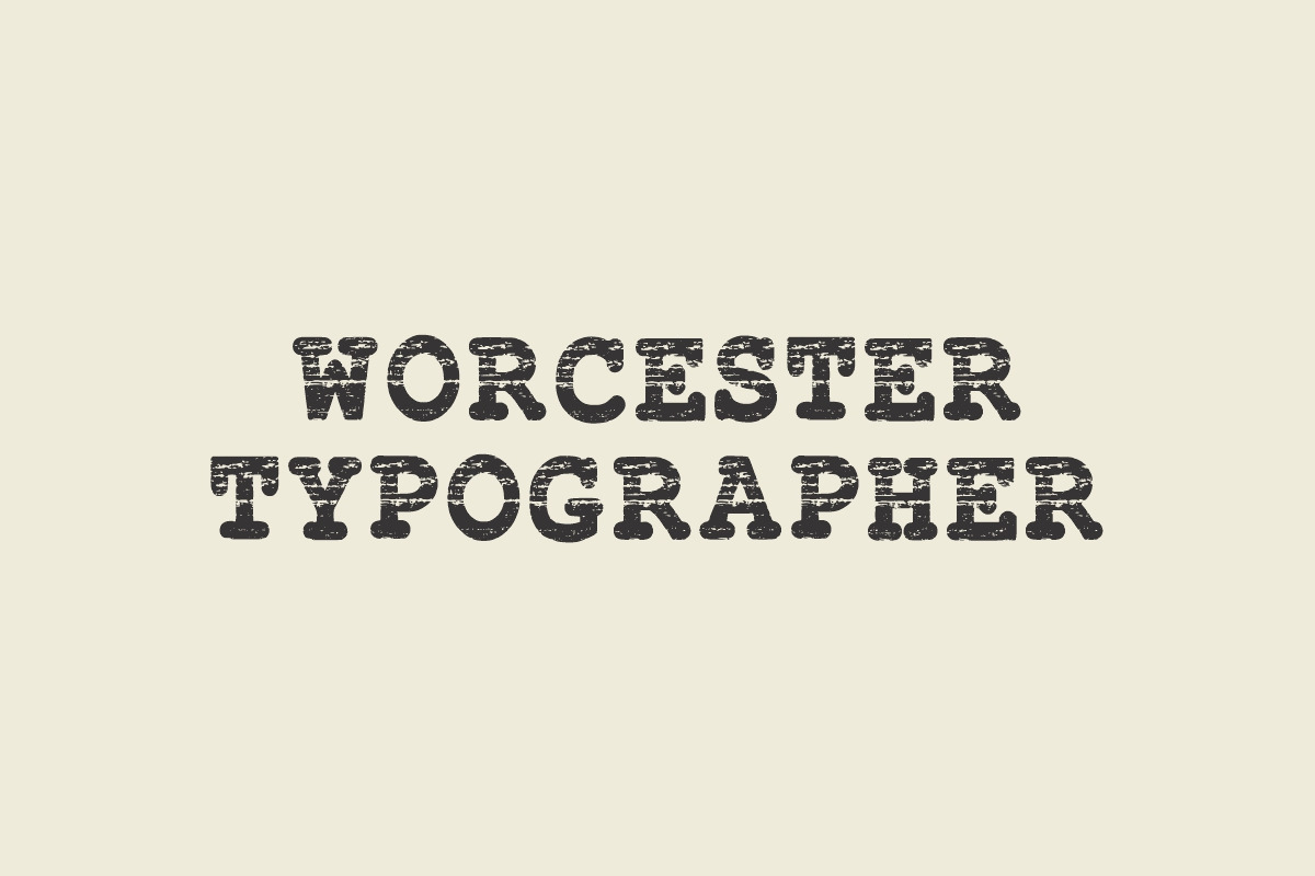 Type Writer Classic, a Font by Fourteen Letter (Photo 2 of 4)