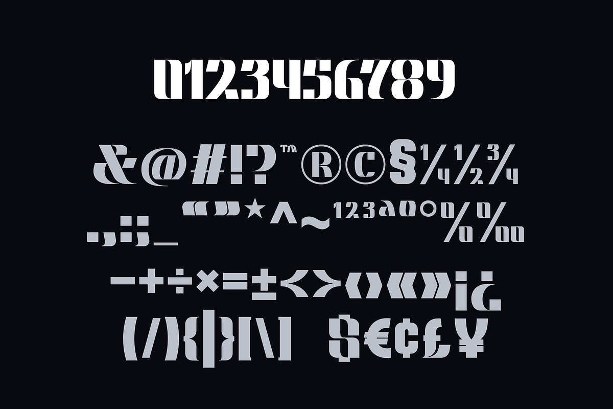 NOYR - Modern Typeface, a Sans Serif Font by Sign Studio (Photo 8 of 10)