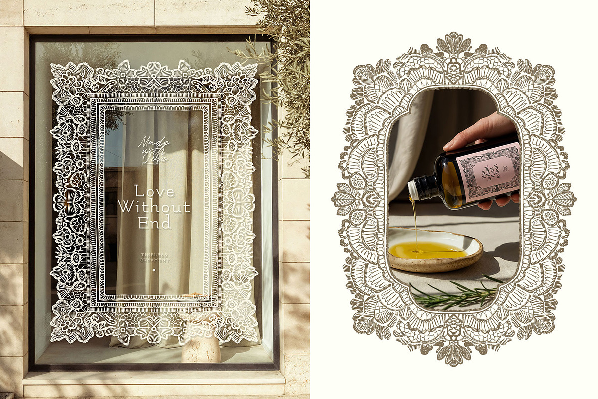 Vintage Lace | Poster Builder, an Object Graphic by KetteCreate (Photo 14 of 18)