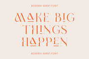 BOSHE Modern Serif Font, a Serif Font by BOOSH Studio (Thumbnail 6 of 12)