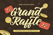 Auckland - Vintage Font, a Handwritten Font by Mozatype (Thumbnail 3 of 10)