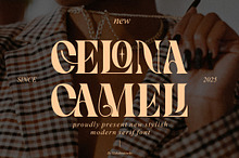 Celona Cameli || Modern Serif Font