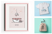 Birth illustration, a Person Illustration by AnneCeline (Thumbnail 3 of 6)