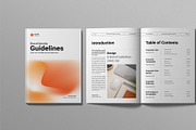Brand Identity Guidelines Template, a Brochure Template by Work-Envance (Thumbnail 2 of 11)