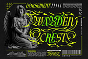 Katalis Seraph Typeface, a Blackletter Font by alit design (Thumbnail 15 of 20)