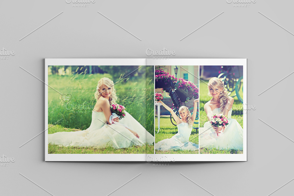 Wedding Photo Album Template-V485, a Brochure Template by Template Shop (Photo 14 of 17)