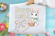 Preppy Happy Easter Png, an Illustration by Designking (Thumbnail 1 of 6)