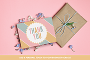 Cute Thank You Card Template, a Card Template by SunshineStudioBoutique (Thumbnail 6 of 10)