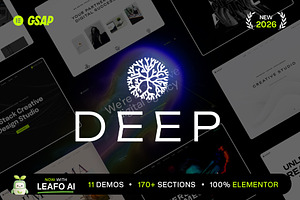 Deep – AI-Powered WordPress Theme, a WordPress Template by treethemes