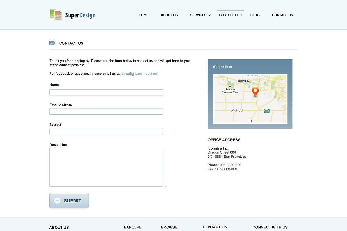 SuperDesign-business-website, a Websites & App Template by iconnice (Photo 3 of 3)