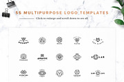 75 Geometric Logo Bundle, a Branding & Logo Template by Foldo (Thumbnail 4 of 13)