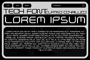 Escapism -Tech Font (Latin&Cyrillic), a Font by saintricchi (Thumbnail 2 of 5)