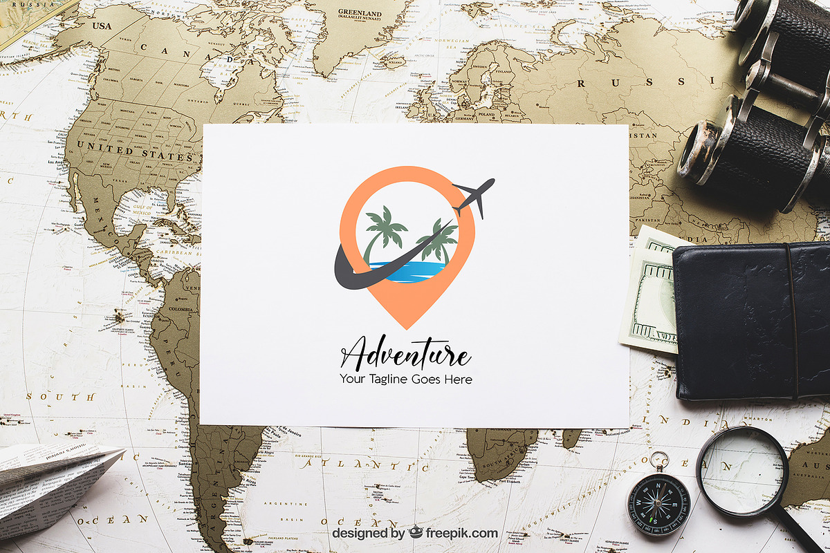 Adventure & Travel Logo Template preview 3