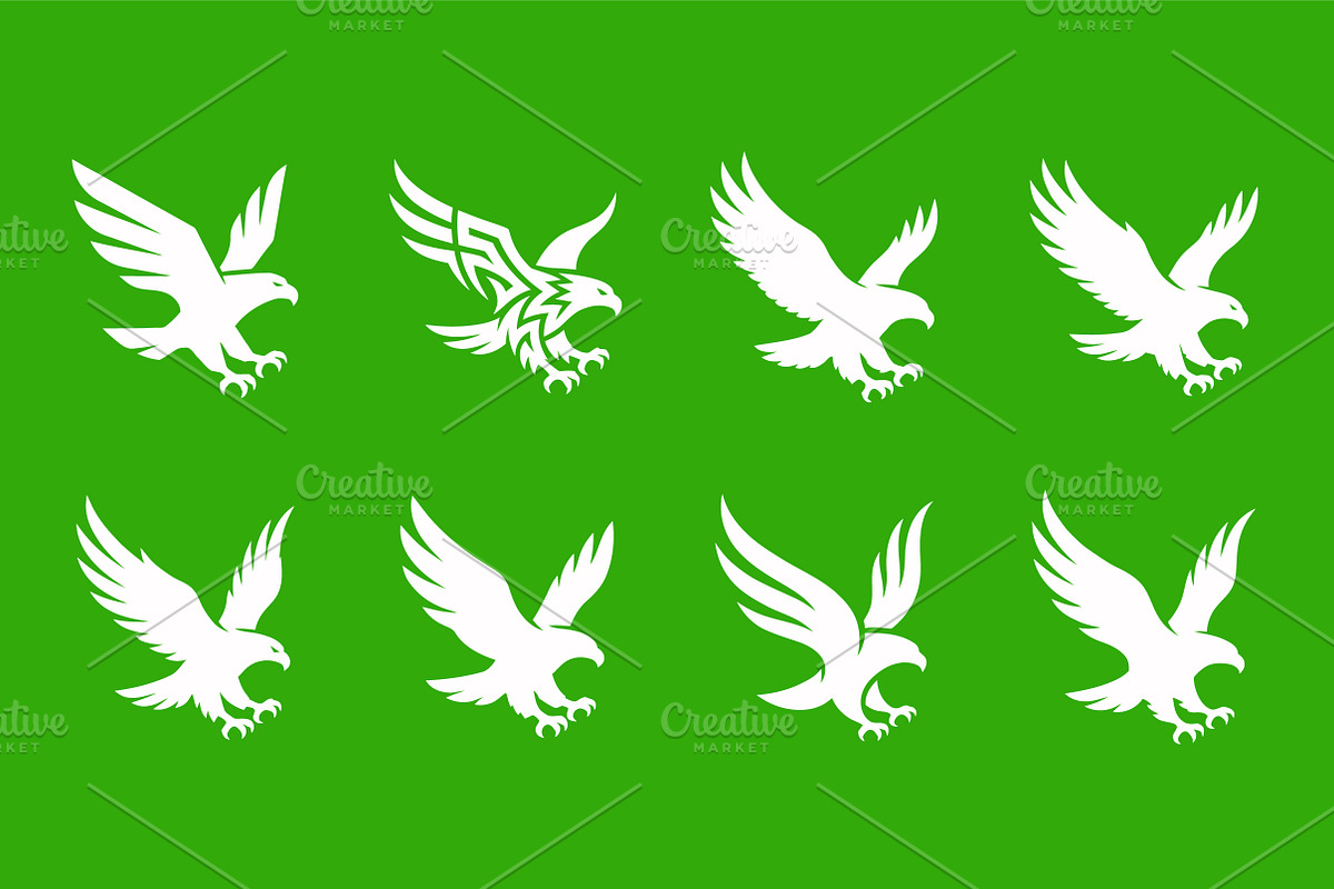Eagle Flying Attack Silhouette, an Object Graphic by Artonix (Photo 2 of 3)
