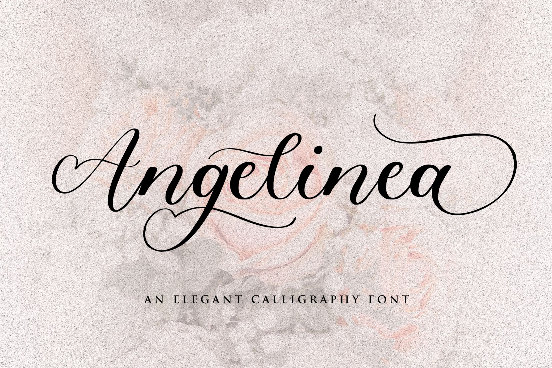 Angelinea - Calligraphy Font