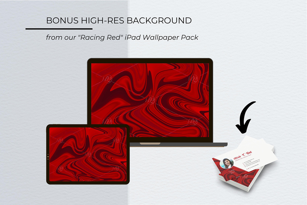 Business Card Canva Template, a Business Card Template by B2 Studio (Photo 4 of 11)