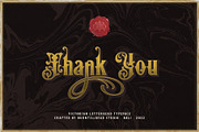 Victorian Letterhead, a Serif Font by Burntilldead (Thumbnail 13 of 13)