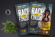 Running Event Flyer Template, a Flyer Template by Boostock (Thumbnail 1 of 4)