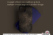 Gold Glitter Overlays Sublimation, a Decorative Illustration by EdeniaArtStudio (Thumbnail 15 of 15)