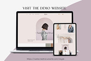 Zayla Wix Website template, a Wix Template by Design Unique (Thumbnail 3 of 10)