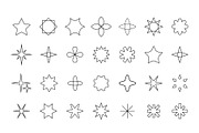 28 Star Symbols. Star iIcon Package., a Solid Icon by Mark Skitsky (Thumbnail 3 of 5)