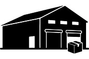 Warehouse and industrial building, a Decorative Illustration by jahid234 (Thumbnail 2 of 13)