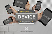 Handheld Device Mockups, an iPhone Mockup by h3design (Thumbnail 1 of 6)