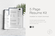 Resume Template Kit - 5 Pages, a Resume Template by Leo Resume (Thumbnail 6 of 7)