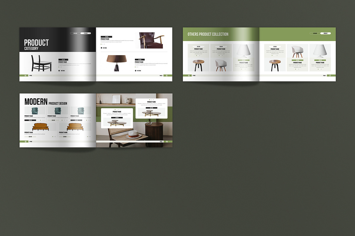 Product Catalog Template Landscape, a Brochure Template by Spark_Creative (Photo 12 of 12)