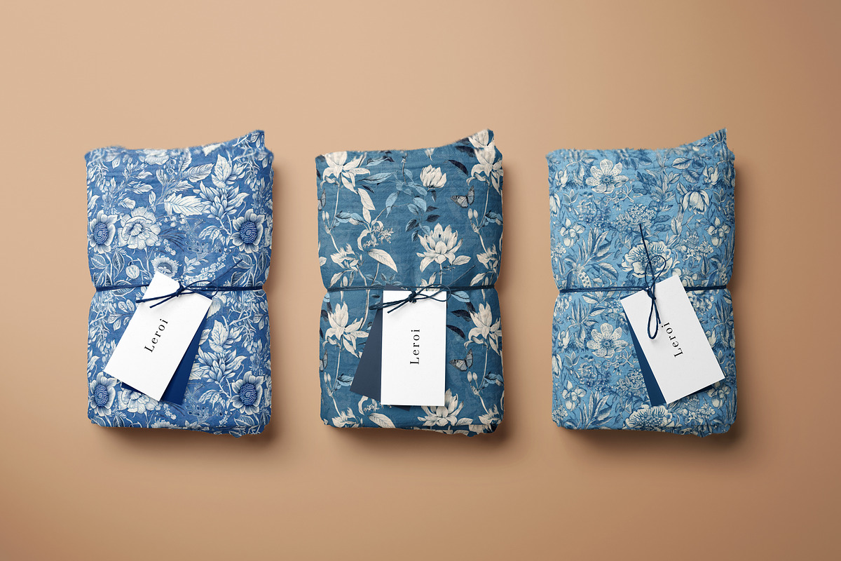 Chinoiserie Botanical Patterns, a Pattern Graphic by Ninterints (Photo 8 of 10)