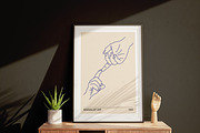 Minimalist Line Printable Wall Art, a Background Graphic by C Design Studio (Thumbnail 11 of 17)