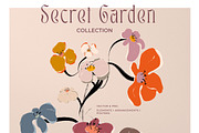 Retro Flower Autumn Poster Bundle, an Illustration by Laras Wonderland (Thumbnail 8 of 12)
