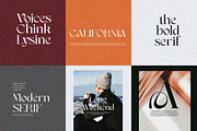 Anajem Serif, a Serif Font by zaaintype (Thumbnail 5 of 11)