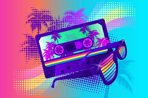 Retro Party Wave