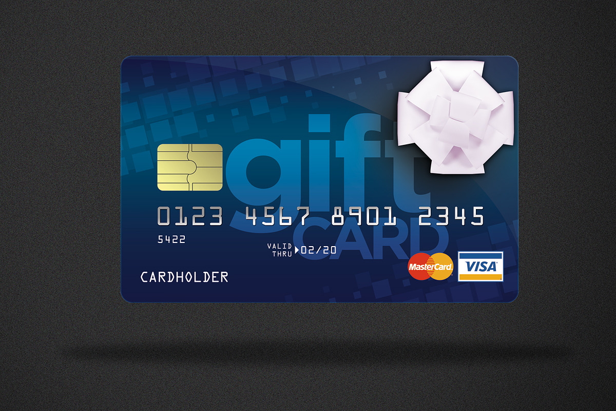 The GiftCard Mock-ups, a Product Mockup by Designer Essentials (Photo 3 of 5)